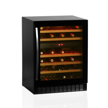 Armario vinoteca bitemperatura