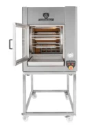 Asador para pollos de sobremesa b12 con soporte frontal