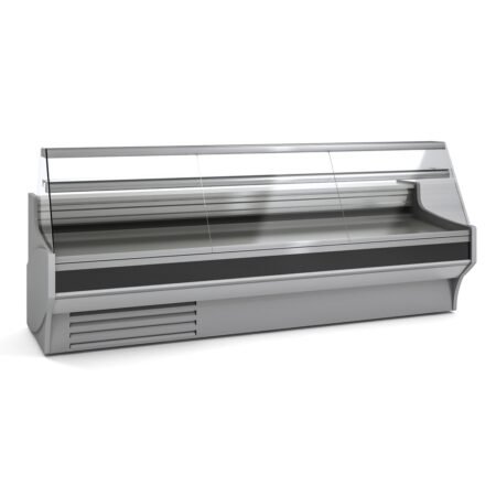 Vitrina Expositora Refrigerada Cristal Curvo VE-8-25-C