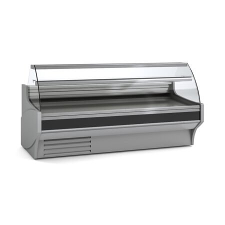 Vitrina Expositora Refrigerada Cristal Curvo VE-9-25-C
